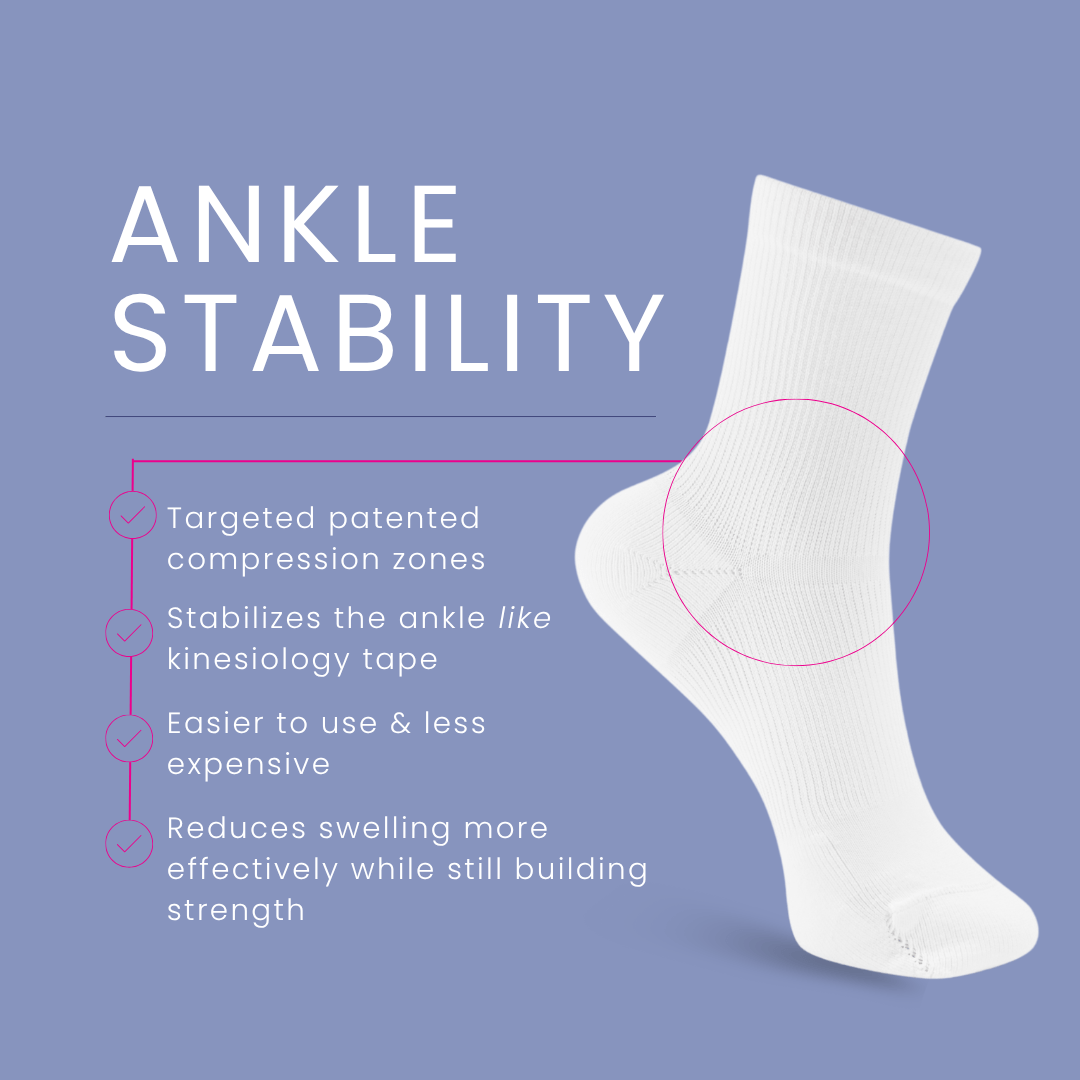 Apolla Performance Shock APMA-Approved Performance Support Sock