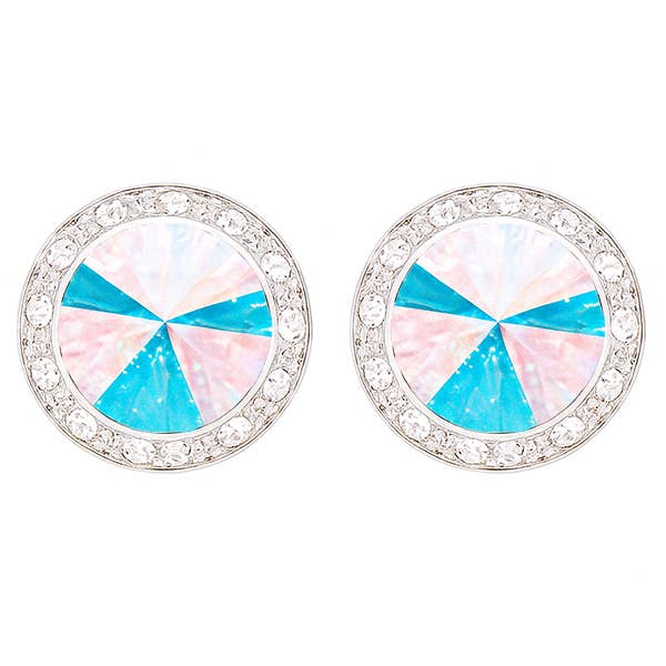 Dasha Performance Crystal Earrings (13mm) Stage-Ready Sparkle