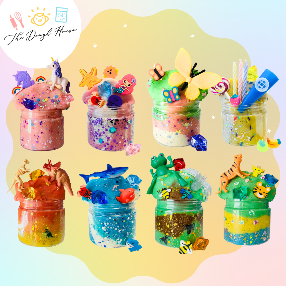 Magical Sensory Dough – Ocean Jar (Fun Size)