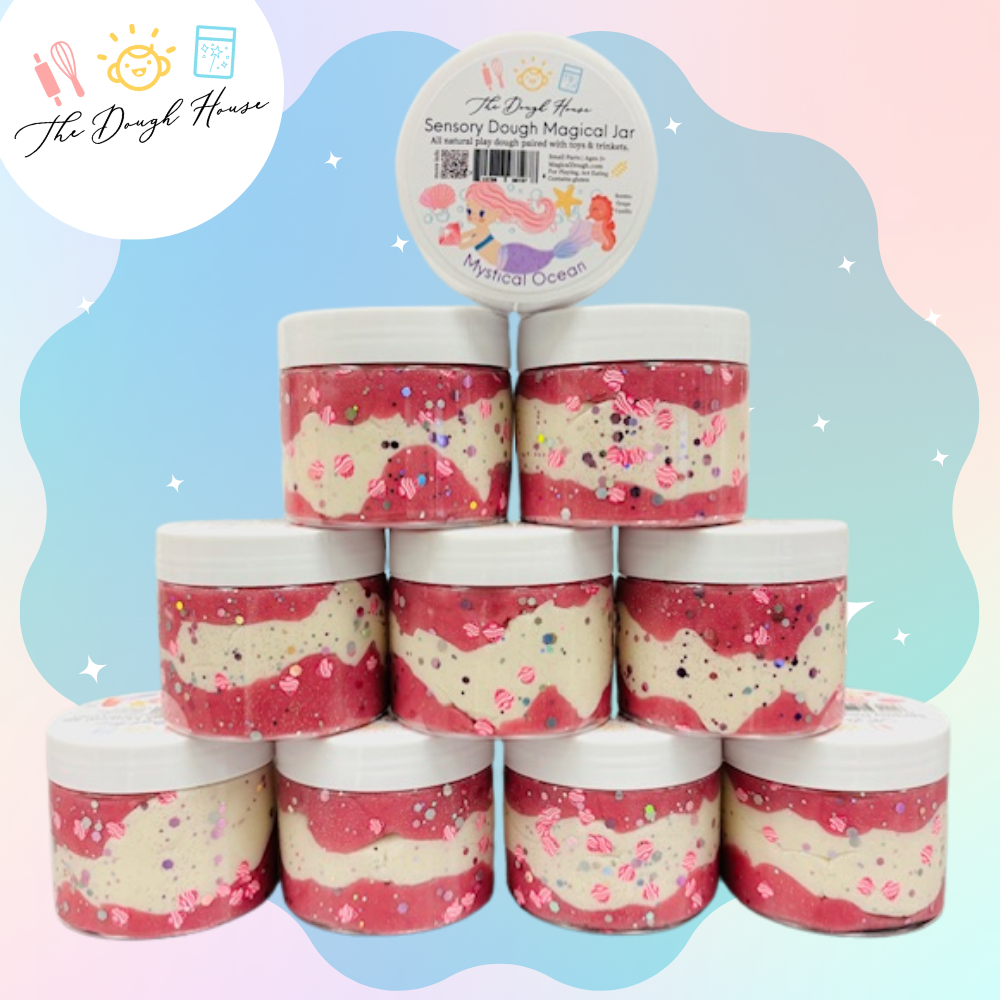Magical Sensory Dough – Mystical Ocean Jar (Fun Size)