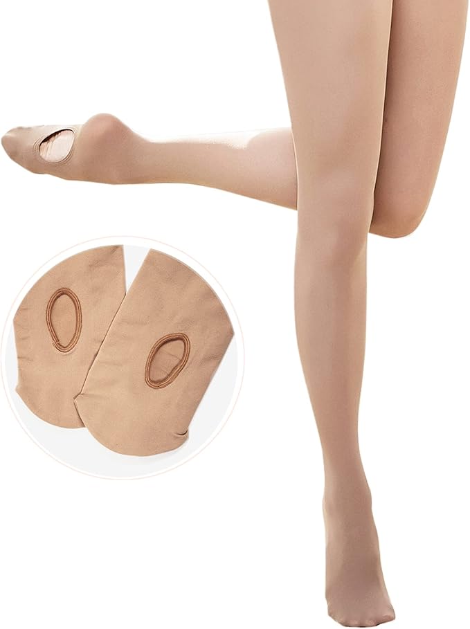 Stelle Convertible Dance Tights – Ballet Pink & Nude