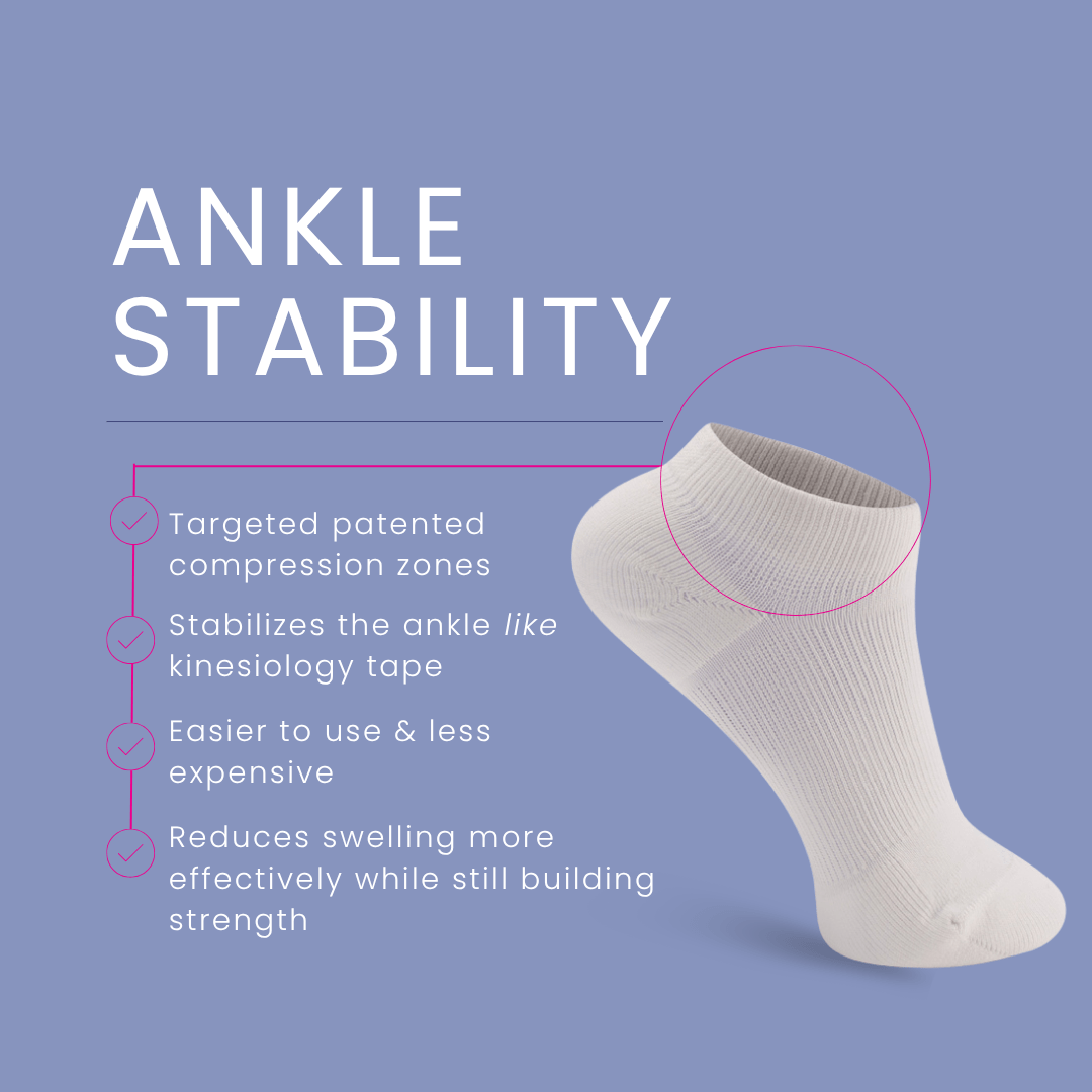 Apolla AMP Shock No-Show Performance Support Sock