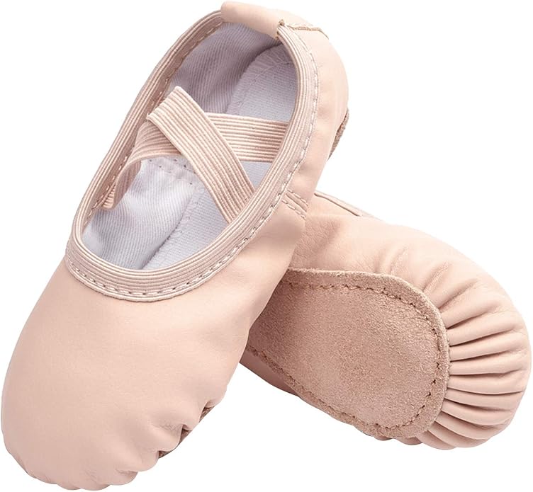 Stelle Ballet Shoes – PU Slip-On (Toddler–Youth)