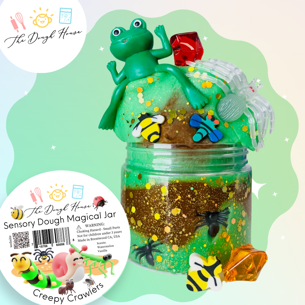 Magical Sensory Dough – Creepy Crawlers Jar (Fun Size)