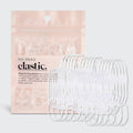KITSCH No-Snag Clear Elastics (100pc) Secure, Damage-Free Hair Ties