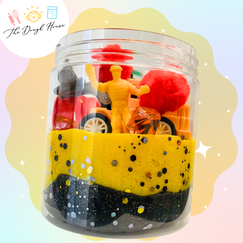Magical Sensory Dough – Construction Jar (Super Size)