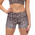 Dragonwing - Vitality Mid-Rise Compression Shorts - Leopard