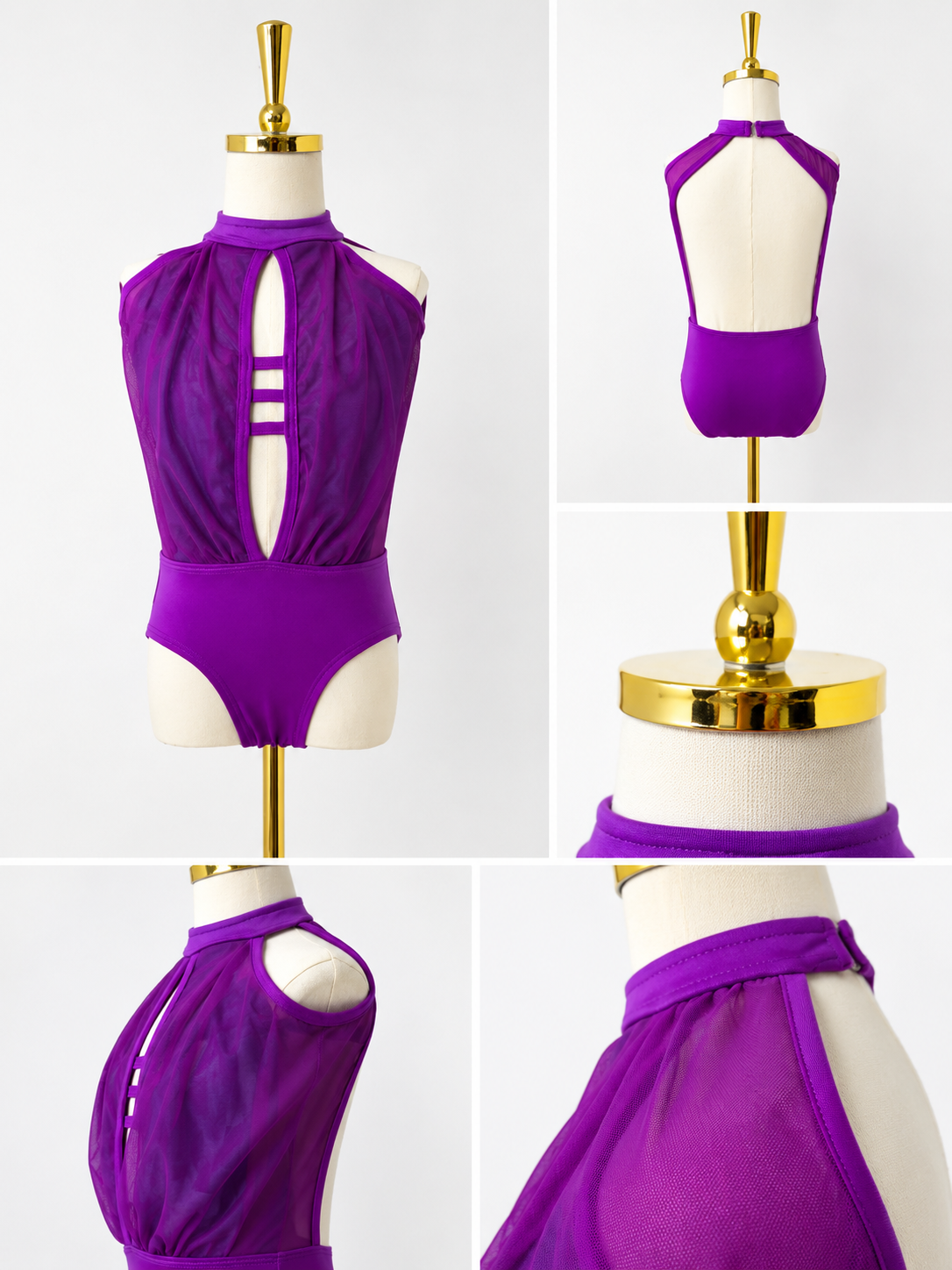Kandy Koture- Purple Shimmer One Piece