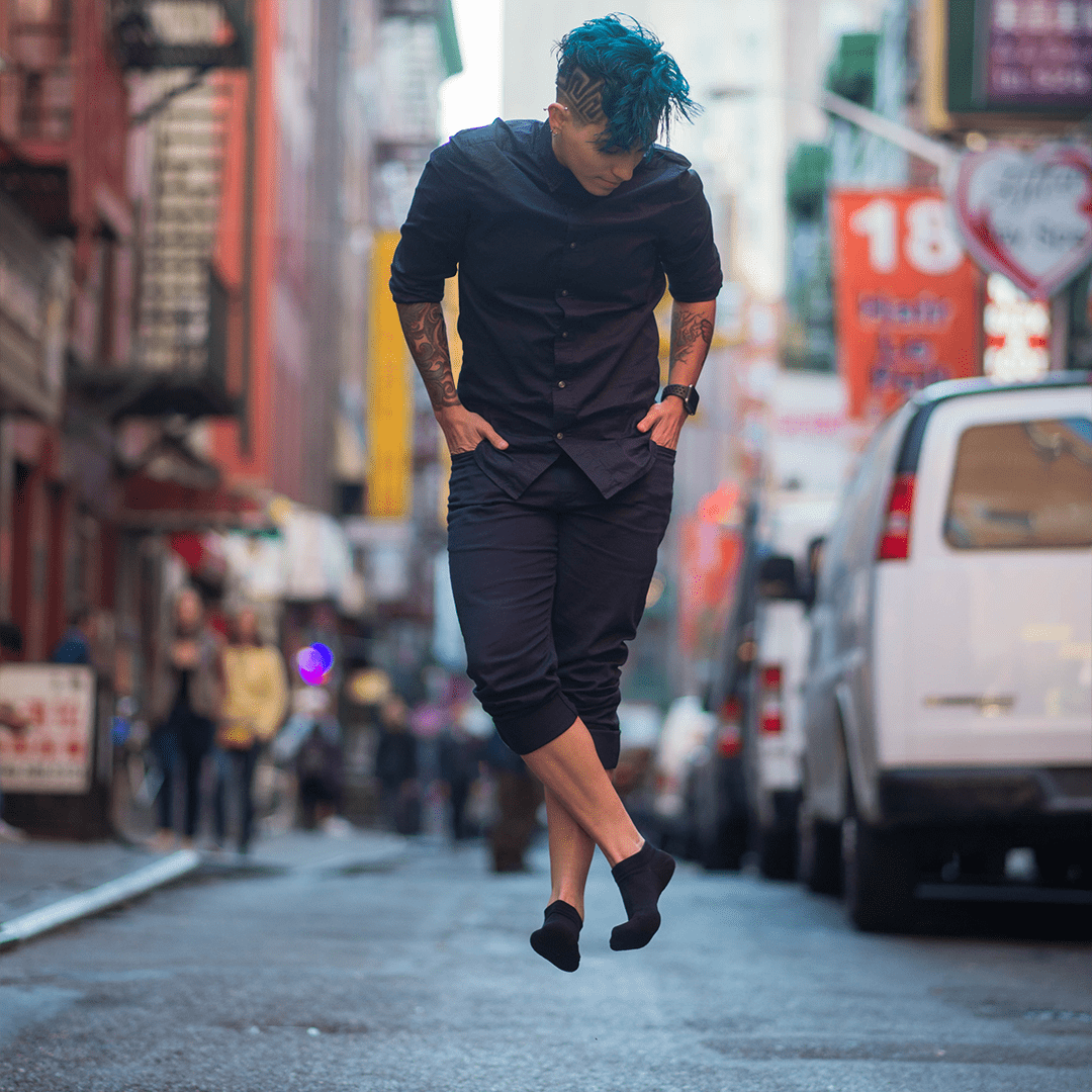 Apolla AMP Shock No-Show Performance Support Sock