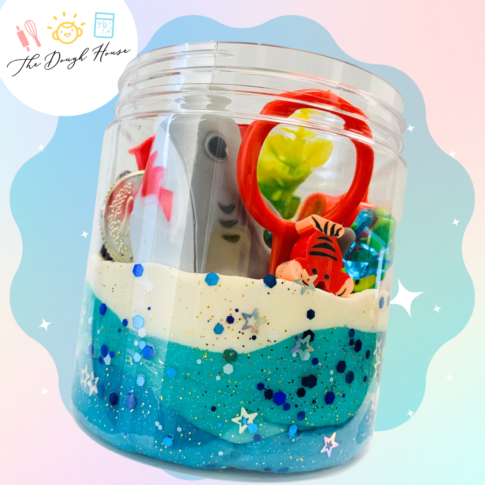 Magical Sensory Dough – Ocean Jar (Super Size)