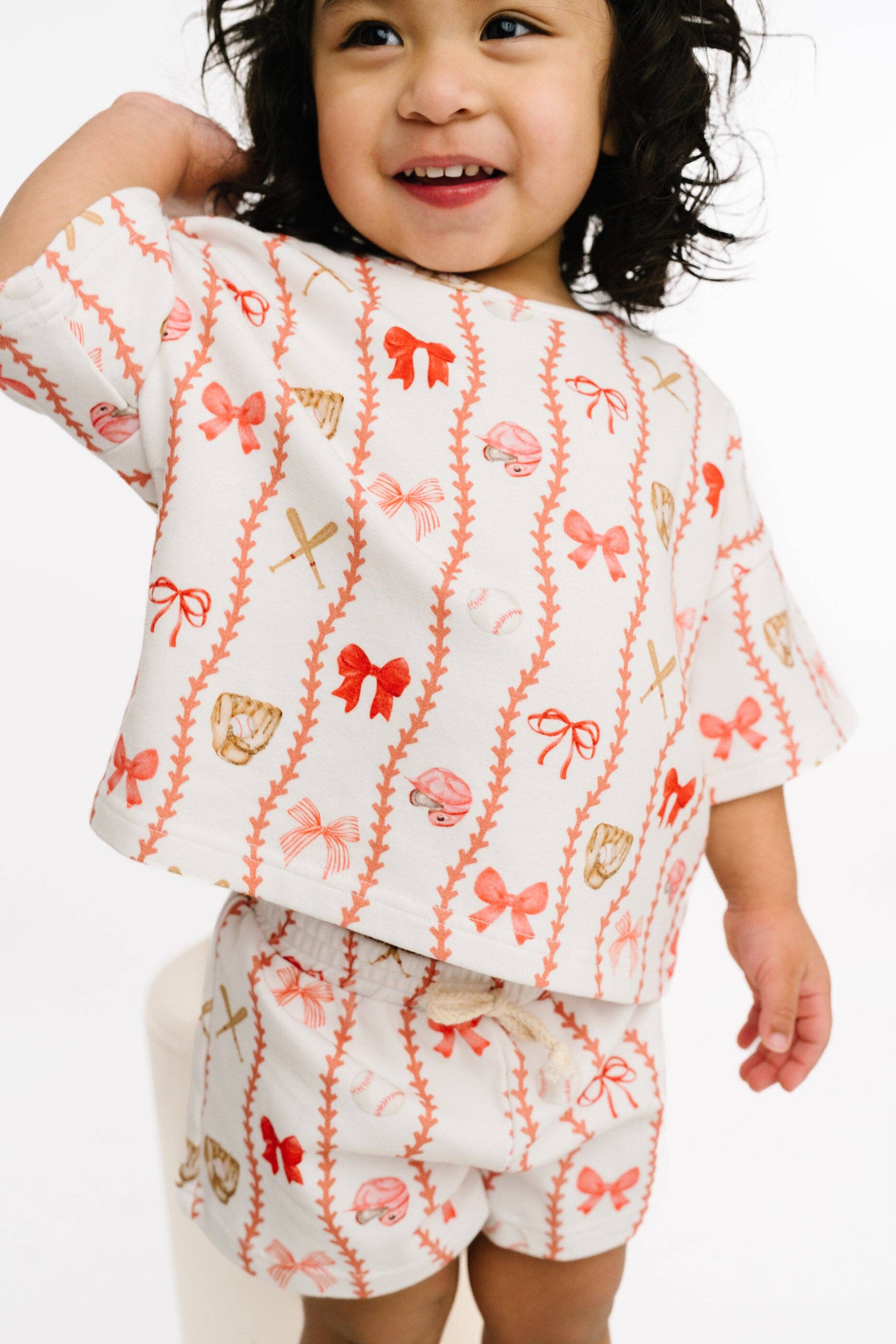 Little One Shop - Pretty Pitch Slouchy Set