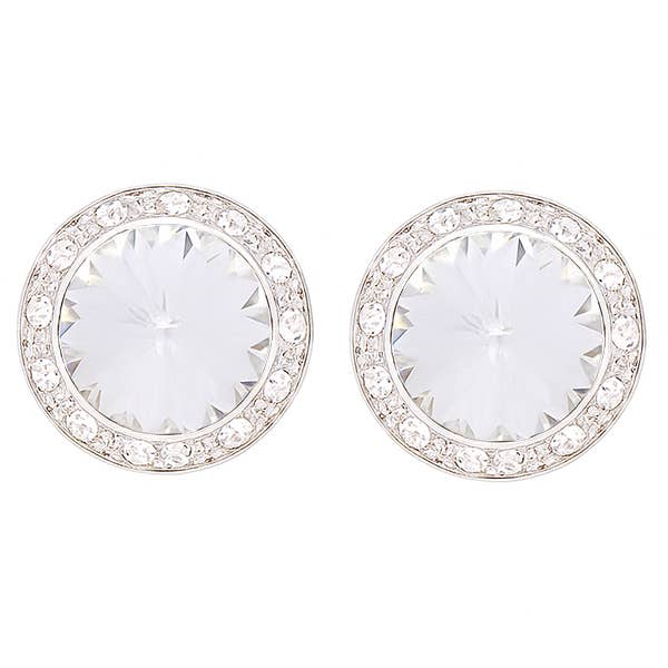 Dasha Performance Crystal Earrings (13mm) Stage-Ready Sparkle