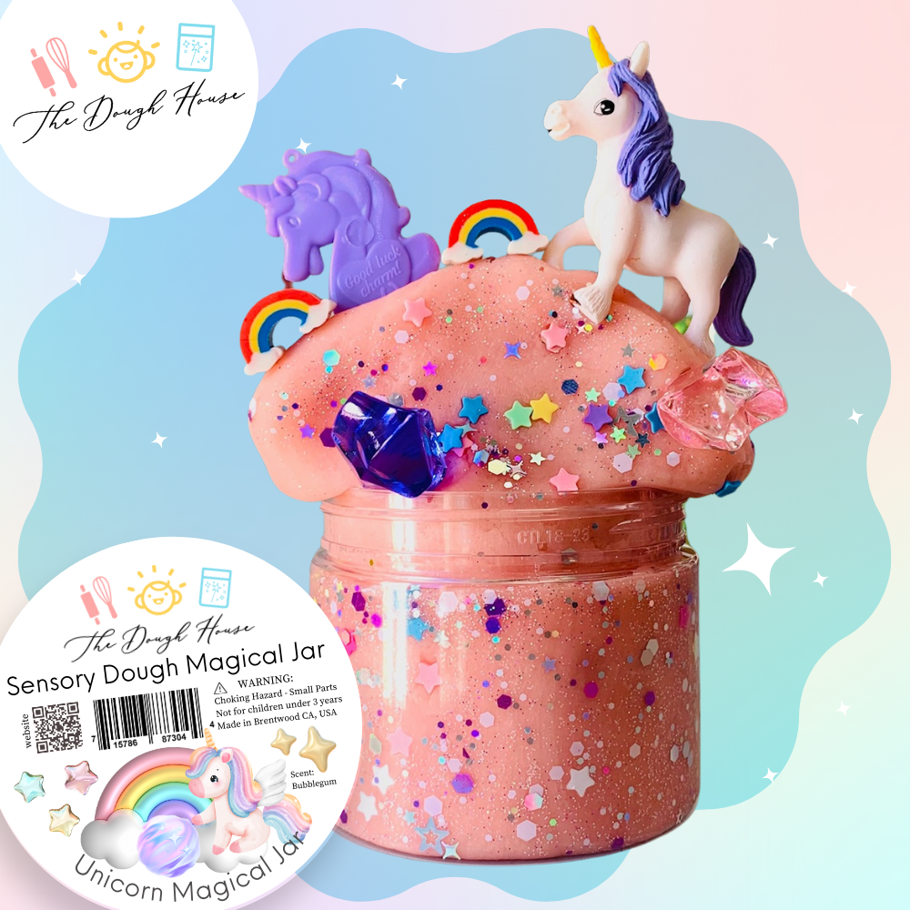 Magical Sensory Dough – Unicorn Jar (Fun Size)