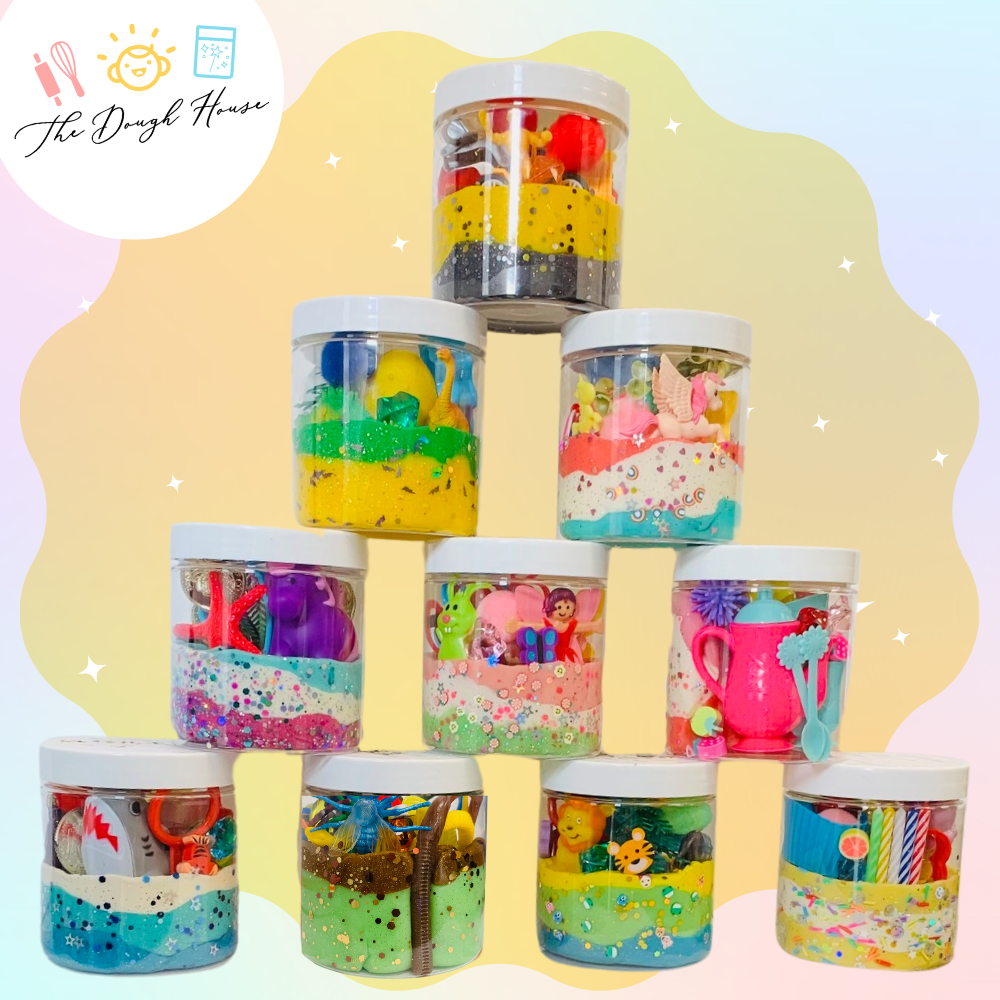 Magical Sensory Dough – Construction Jar (Super Size)